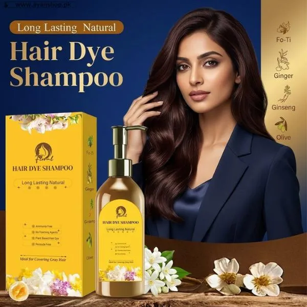 Floral Hair Dye Shampoo