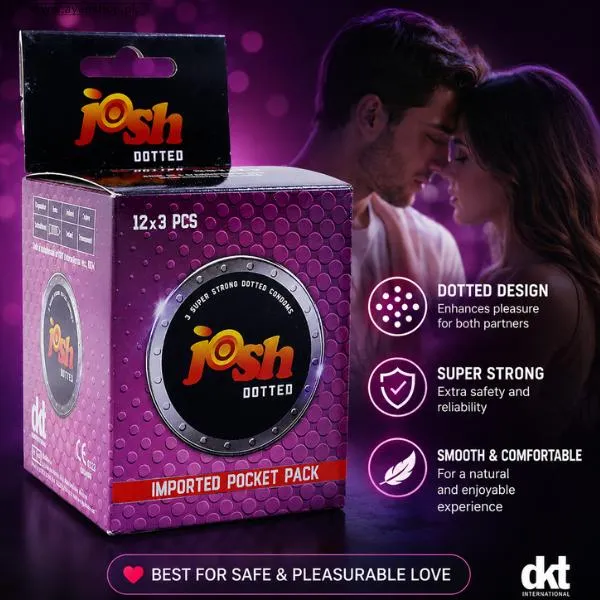 Josh Dotted Condom