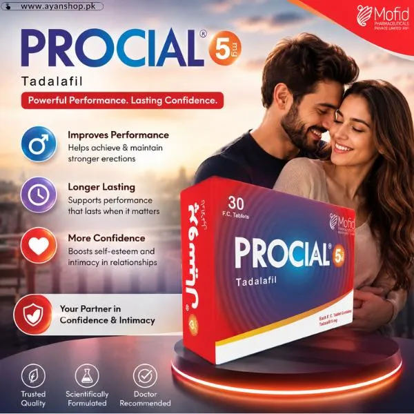 Procial 5Mg Tablet Price In Pakistan