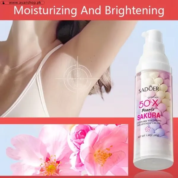 Sakura Pearl Underarm Brightening Cream