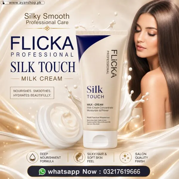 Flicka Professional Silk Touch Milk Cream