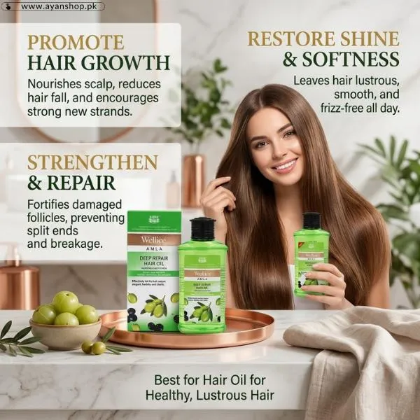 Wellice Amla Deep Repair Hair Oil