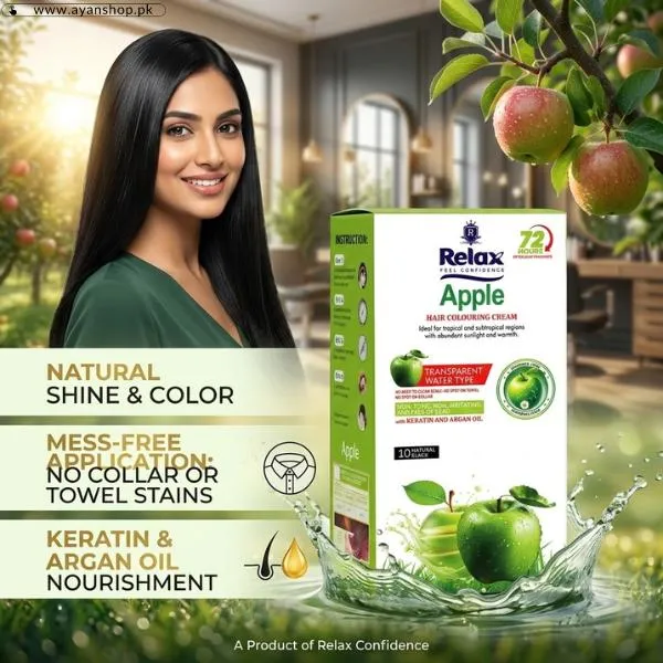 Relax Apple Hair Color Cream  