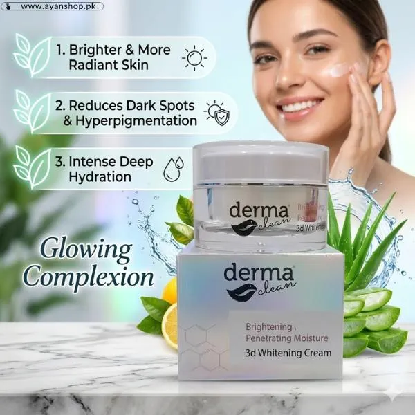 Derma Clean 3D Whitening Cream