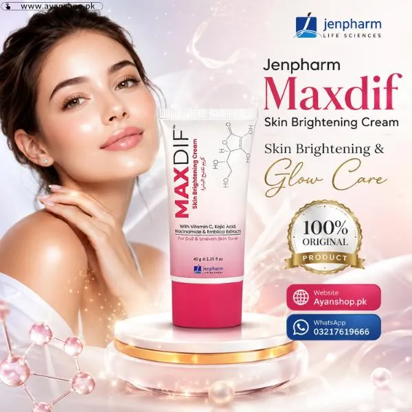 Jenpharm Maxdif Skin Brightening Cream