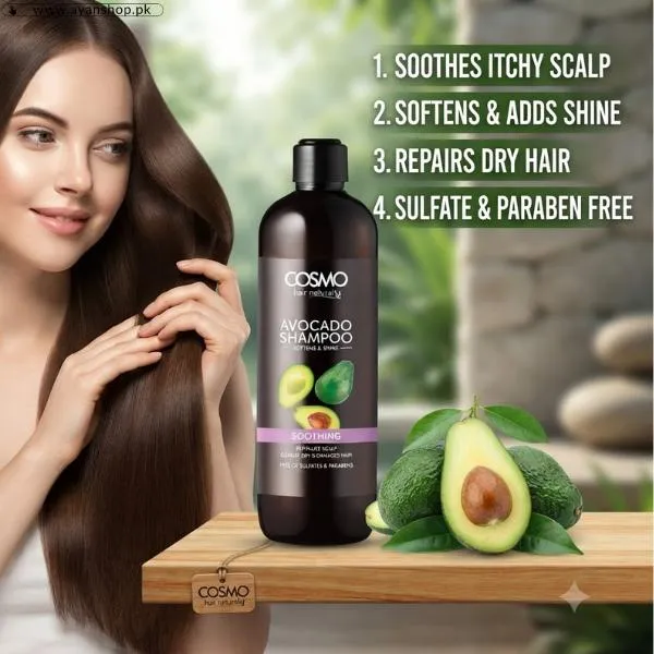 Cosmo Hair Naturals Argan Oil Shampoo 