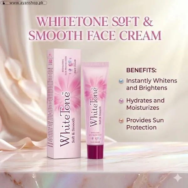 White Tone Soft And Smooth Face Cream