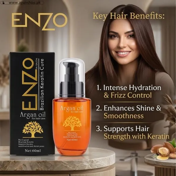 Enzo Argan Oil Keratin Hair Serum
