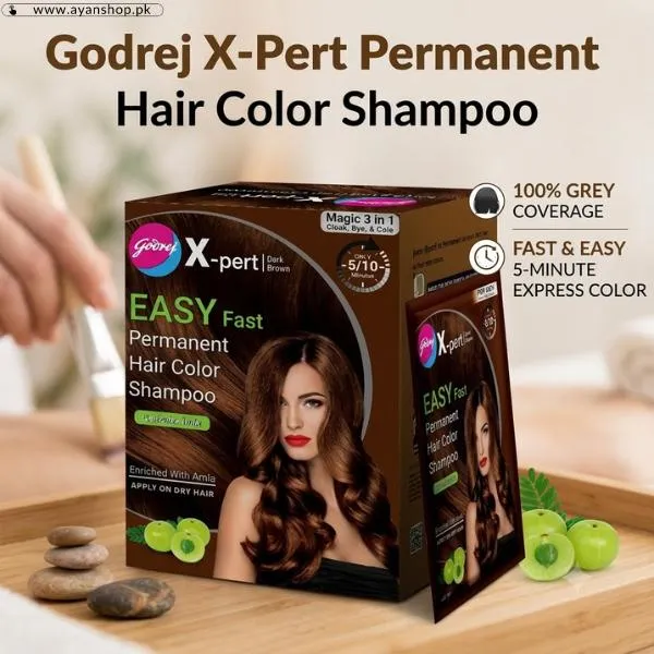 Godrej Permanent Hair Color Shampoo