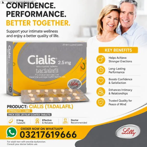 Cialis 2.5Mg Price In Pakistan