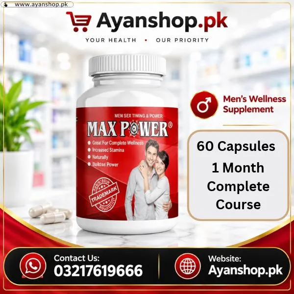 Max Power Herbal Capsule In Pakistan