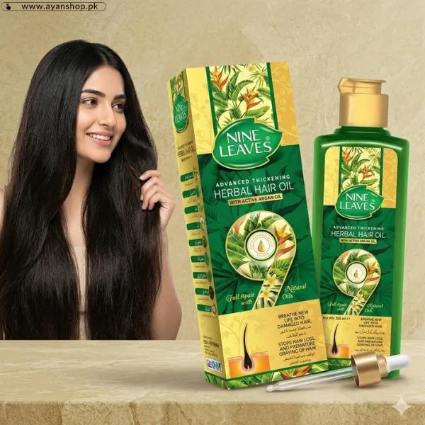 Nine Leaves Herbal Hair Oil