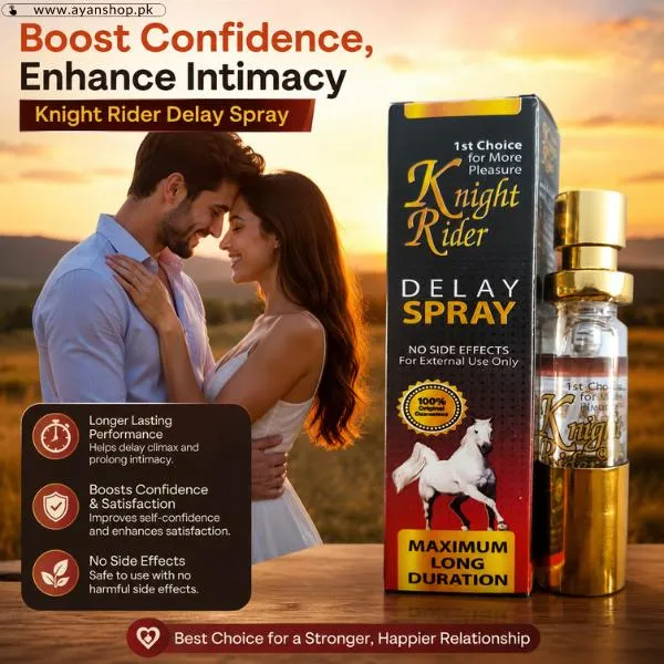 Knight Rider Delay Spray – Long Lasting Performance Booster For Men