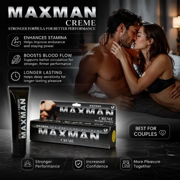  Maxman Delay Enlargement Cream