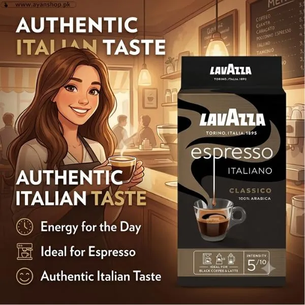 Lavazza Caffe Espresso Ground Coffee