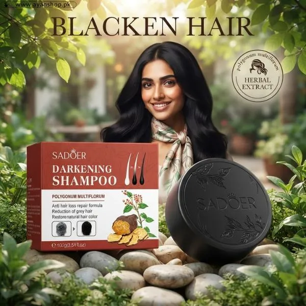 Sadoer Darkening Shampoo Soap