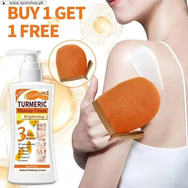 Turmeric Makeup Brightening Cream