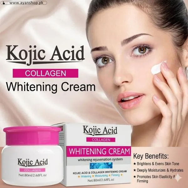 Kojic Acid Collagen Skin Whitening Cream