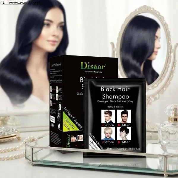Disaar Black Hair Dye Shampoo