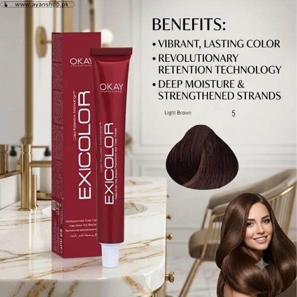 Exicolor Permanent Hair Color Cream