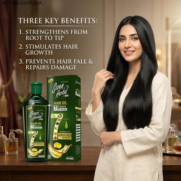 Seven Herbal Hair Oil Pakistan