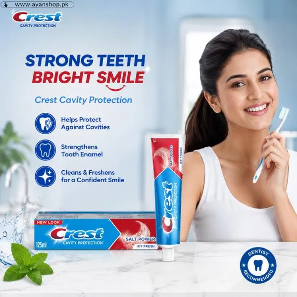 Crest Cavity Protection Salt Power Toothpaste