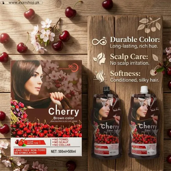 Mokeru Cherry Hair Dye Cream