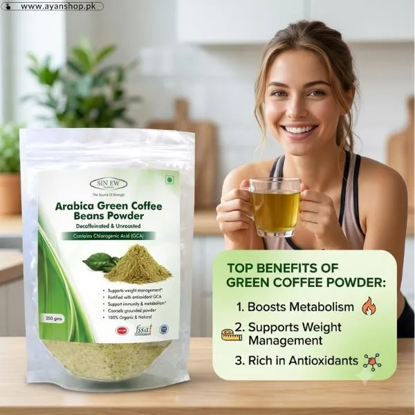 Arabica Green Coffee Beans Powder