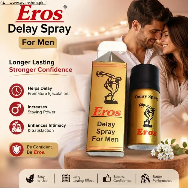 Eros Delay Spray – Fast Acting Men Performance Spray