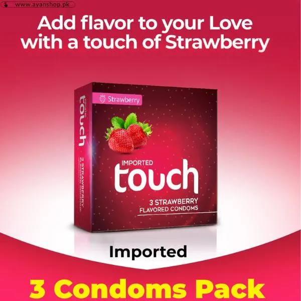 Touch Strawberry Condom In Pakistan