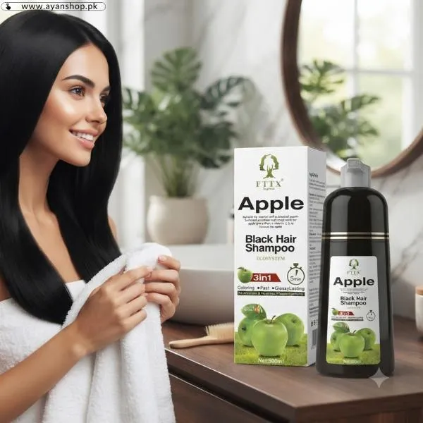 Fttx England Apple Black Hair Shampoo  