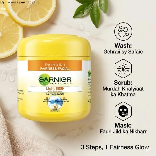 Garnier Urgent Facial Price In Pakistan
