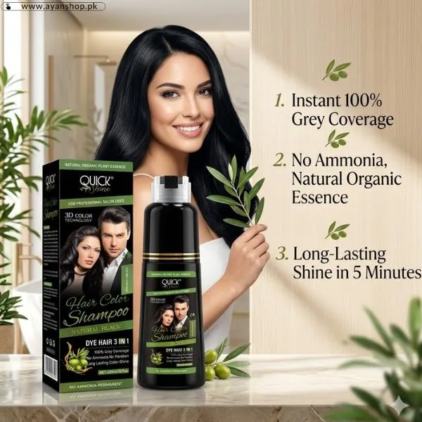 Quick Shine Hair Color Shampoo 