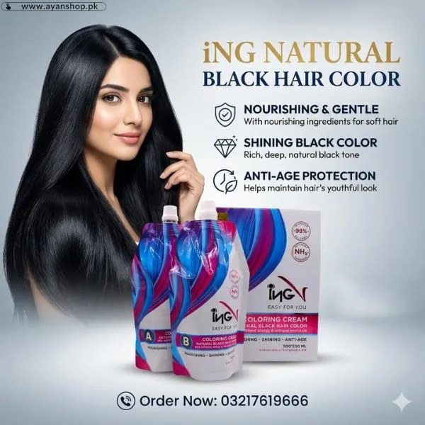 Ingv Hair Color In Pakistan