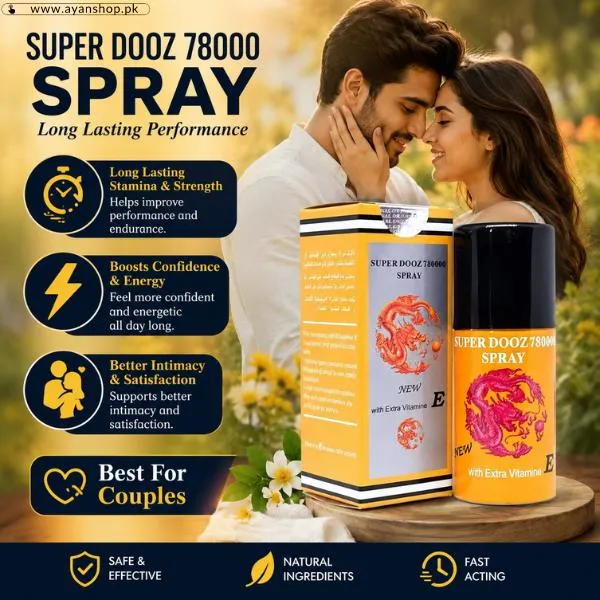 Super Dooz 78000 Delay Spray – Best Male Performance & Stamina Boost Spray