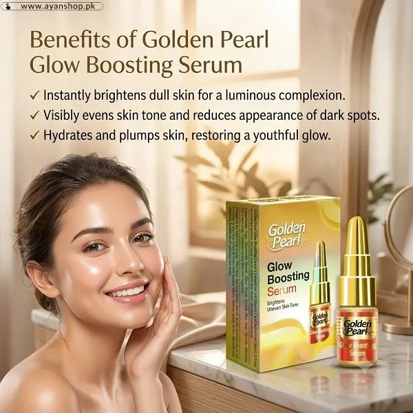 Golden Pearl Glow Boosting Skin Serum
