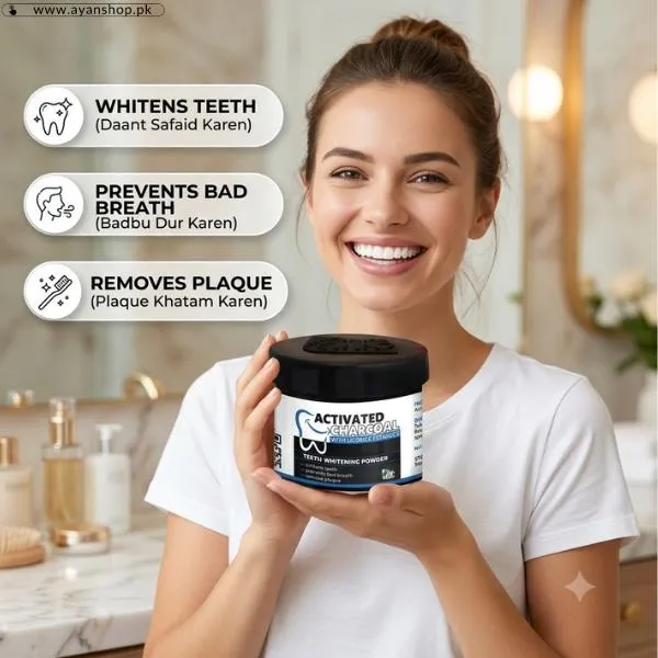 Activated Charcoal Teeth Powder