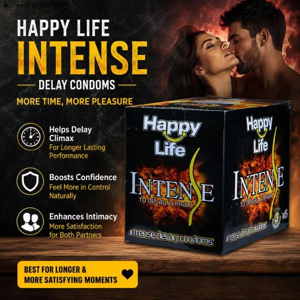 Happy Life Intense Delay Condom  