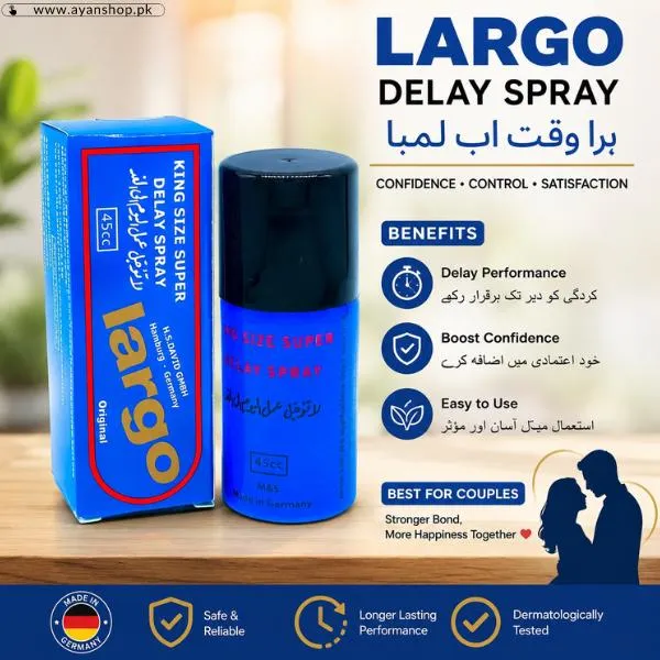 Largo Spray – Delay Spray for Long Lasting Performance & Control 