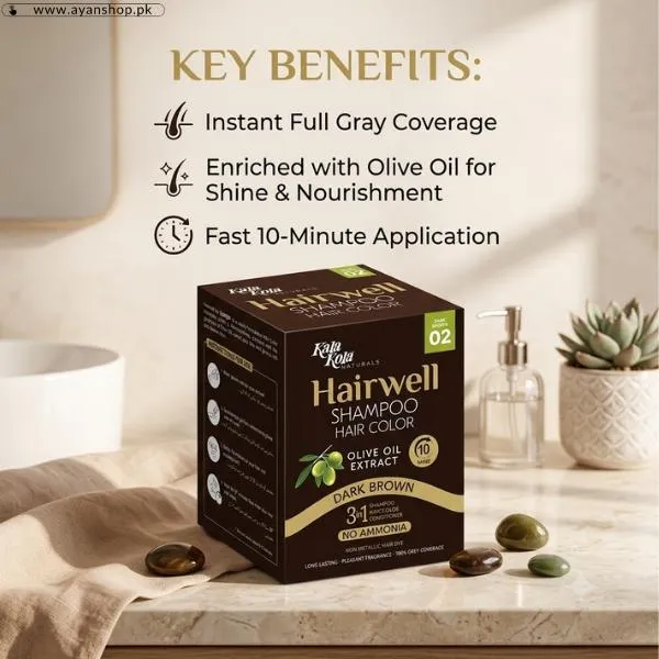 Hairwell Shampoo Hair Color  