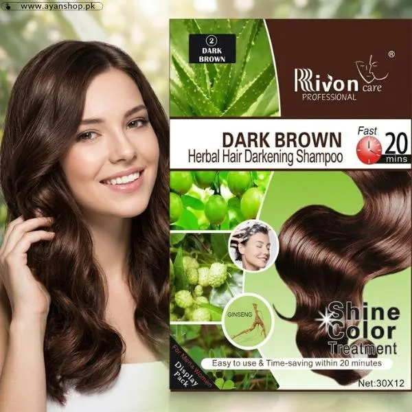 Rivon Herbal Hair Color Shampoo