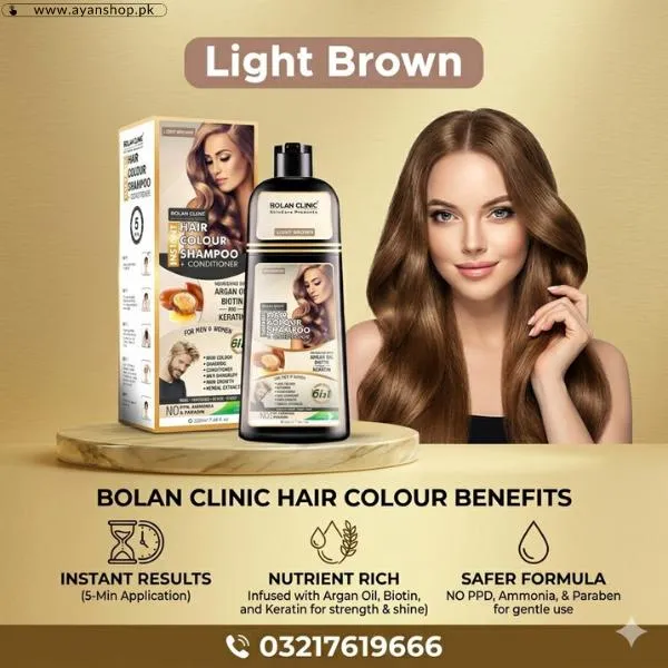 Natural Hair Color Shampoo In Pakistan