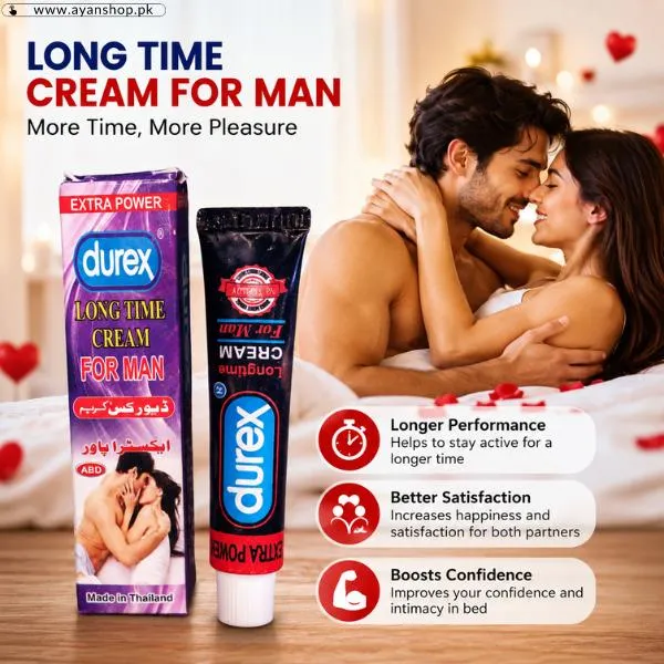  Durex Long Time Cream For Men Online – Extra Timing Support