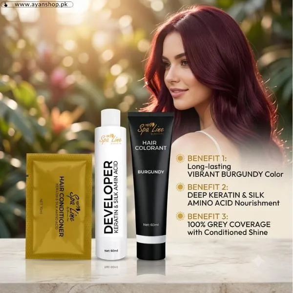 Spa Line Hair Color Cream