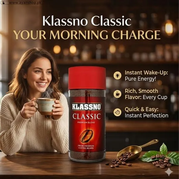Klassno Coffee 100% Pure Instant Coffee