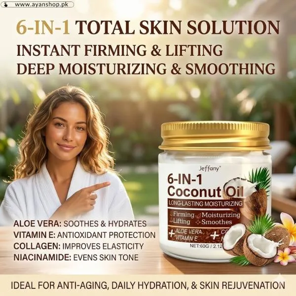 Coconut Oil 6 In 1 Cream