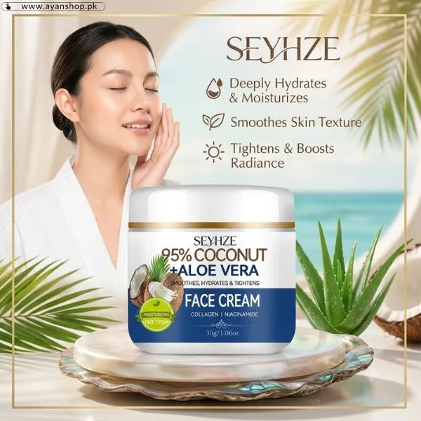 Seyhze Coconut Oil Facial Cream