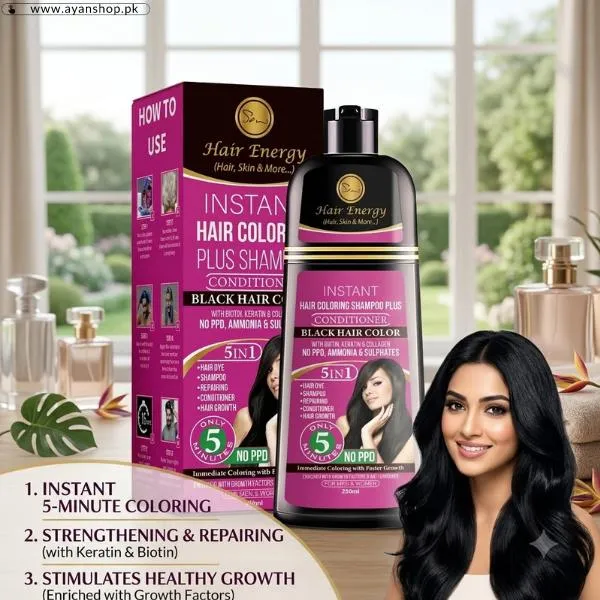 Instant Hair Color Shampoo