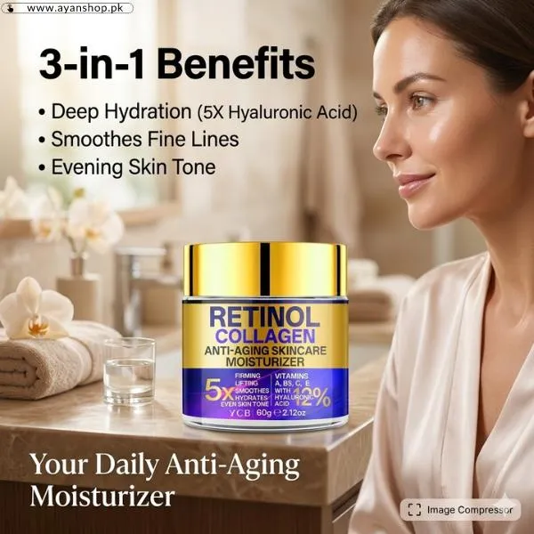 Retinol Collagen Anti Aging Moisturizer  