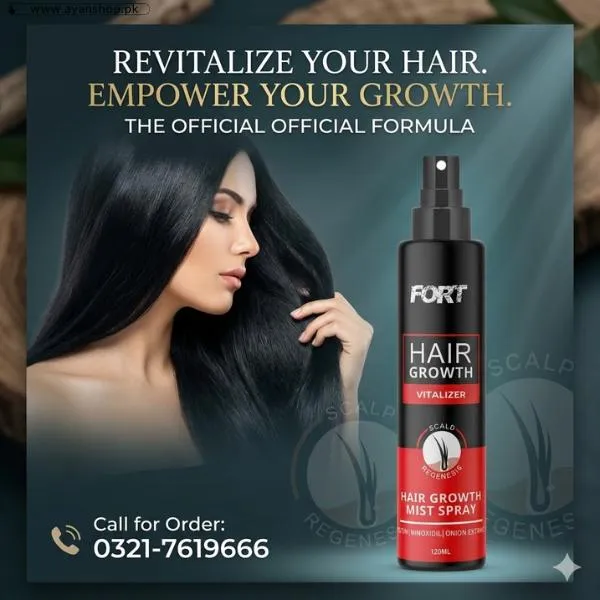 Fort Hair Growth Spray Price In Pakistan